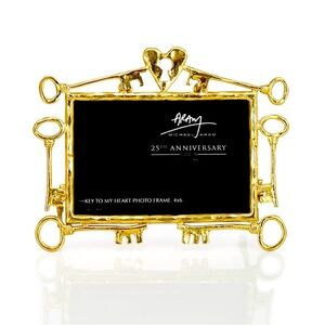 Key To My Heart 4 X 6 Photo Frame by Michael Aram